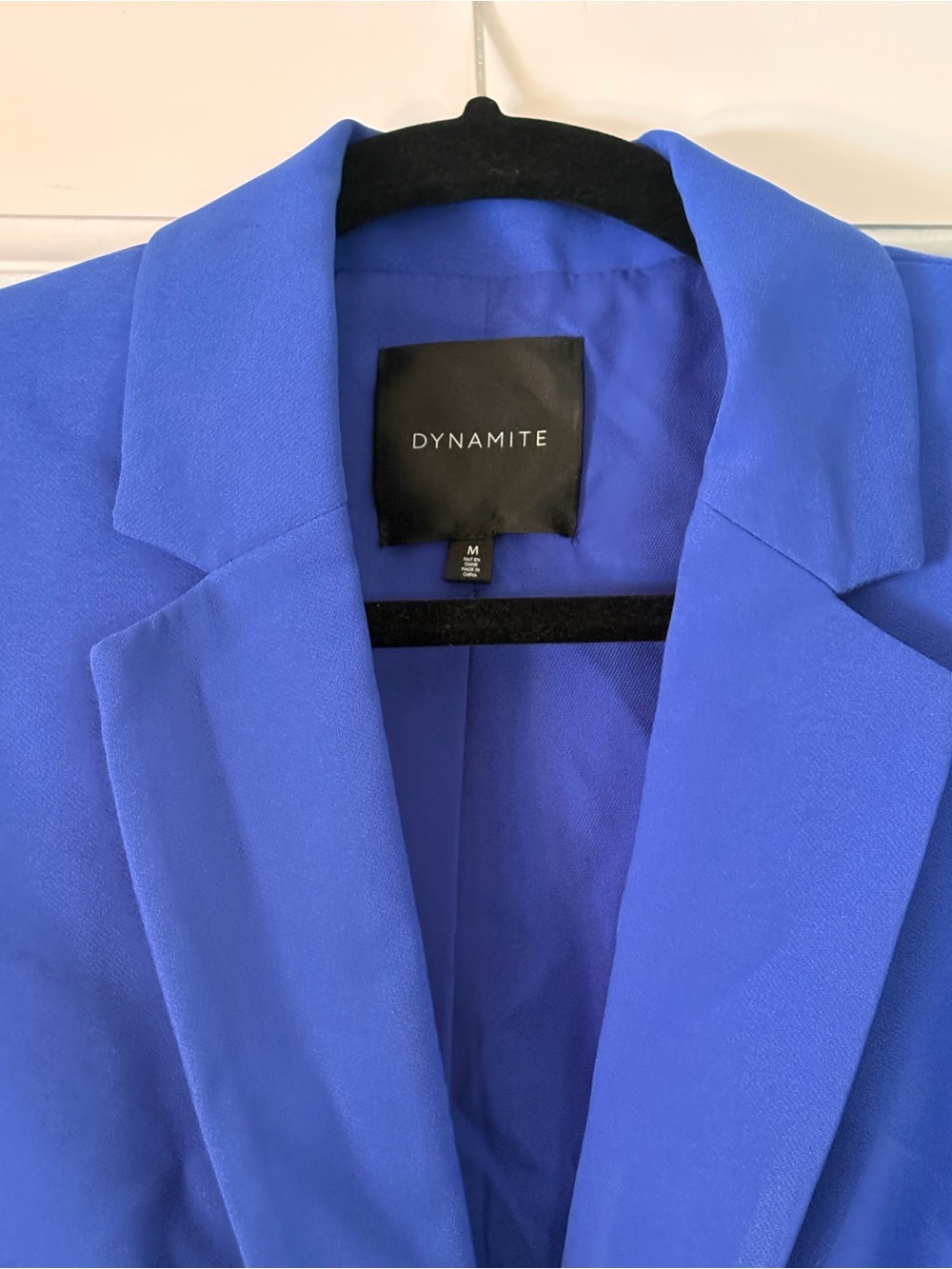 Dynamite Bright Royal Blue Tailored Blazer - Picture 2 of 3
